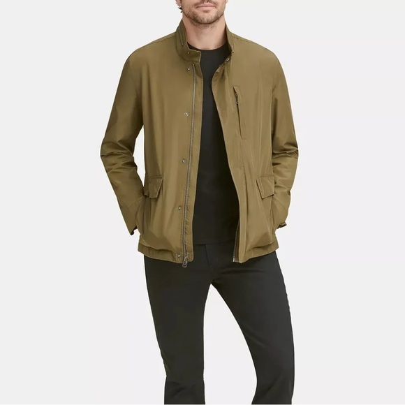 Cole Haan Mens Snap Front Packable Jacket - Picture 4 of 16